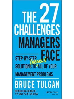 cover image of The 27 Challenges Managers Face